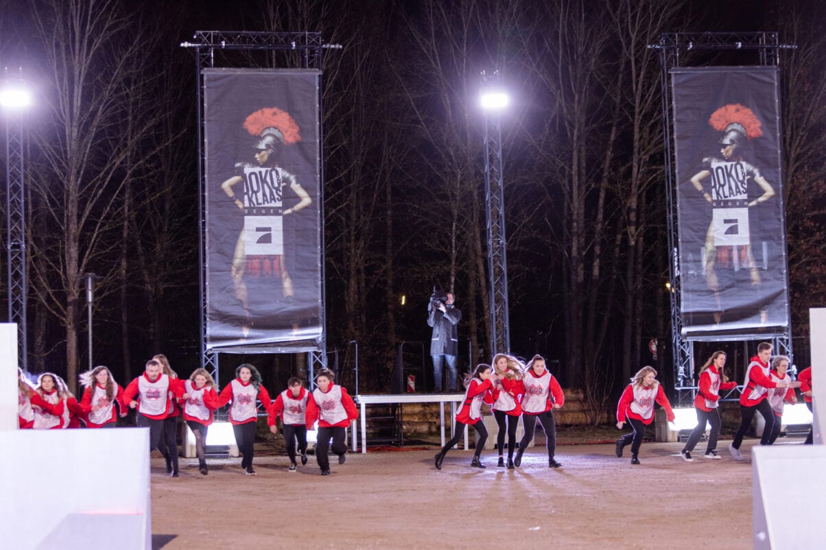 BP23 - Joko & Klaas gegen ProSieben 2 (c) ProSieben - Nadine Rupp Gladiatoren für den guten Zweck: Joko und Klaas kämpfen gegen ProSieben um 15 Minuten Sendezeit, die sie für gesellschaftsrelevante Themen nutzen. (c) ProSieben - Nadine Rupp