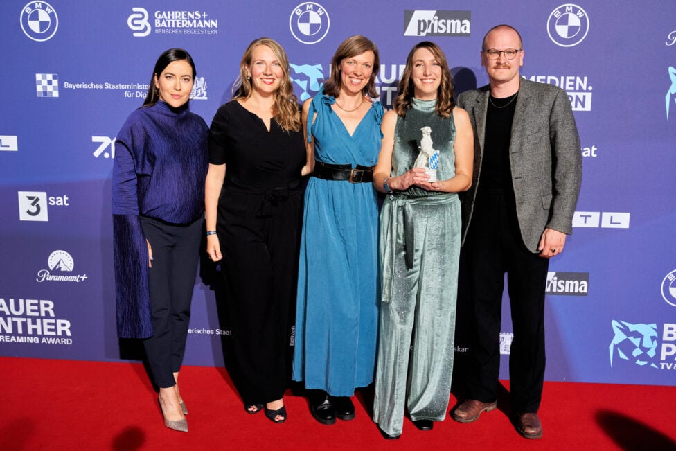 Blauer Panther - TV & Streaming Award 2023 Foto: Jens Hartmann für Medien.Bayern GmbH