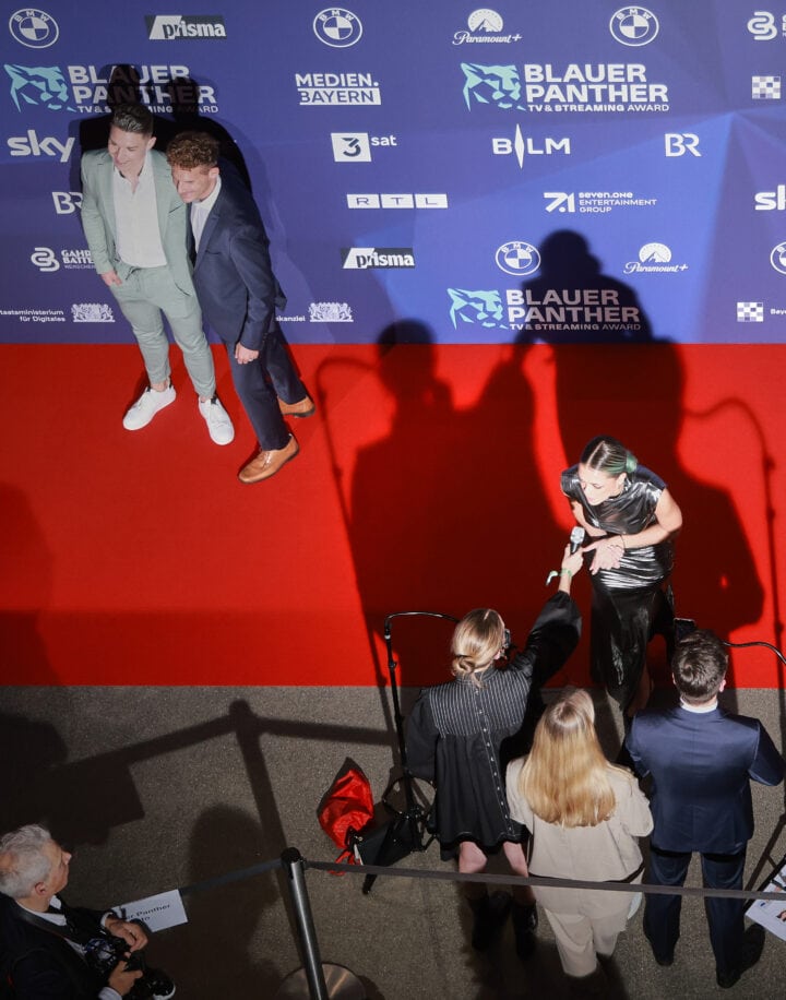 MUC/ München 25.10.2023 München: Preisverleihung Blauer Panther - Fernsehpreis BMW World © Johannes Simon