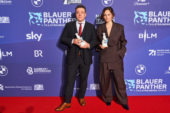 , Blauer Panther - TV & Streaming Award 2023, BMW Welt, München, 25. Oktober 2023, Foto: Jens Hartmann für Medien.Bayern GmbH
