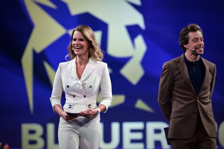 MUC/ München 25.10.2023 München: Preisverleihung Blauer Panther - Fernsehpreis BMW World © Johannes Simon