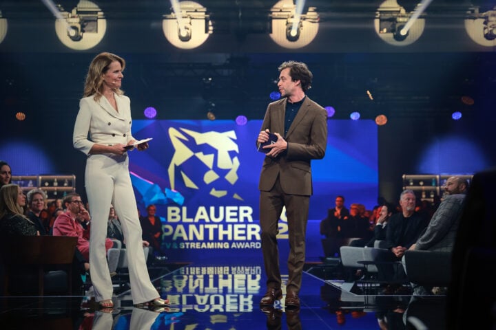 MUC/ München 25.10.2023 München: Preisverleihung Blauer Panther - Fernsehpreis BMW World © Johannes Simon