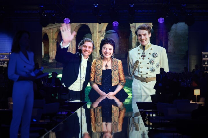 MUC/ München 25.10.2023 München: Preisverleihung Blauer Panther - Fernsehpreis BMW World © Johannes Simon