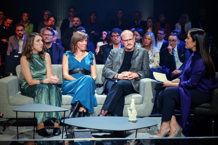 MUC/ München 25.10.2023 München: Preisverleihung Blauer Panther - Fernsehpreis BMW World © Johannes Simon