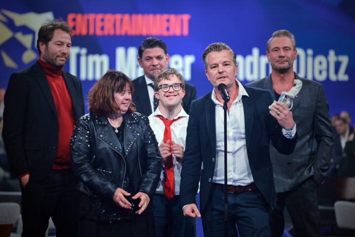 MUC/ München 25.10.2023 München: Preisverleihung Blauer Panther - Fernsehpreis BMW World © Johannes Simon