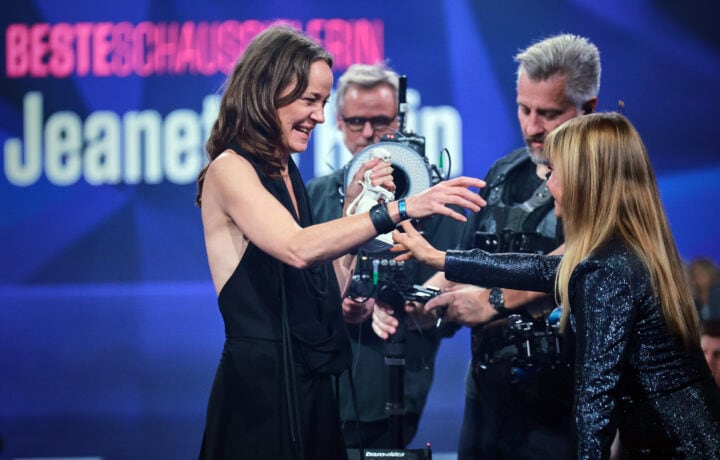 MUC/ München 25.10.2023 München: Preisverleihung Blauer Panther - Fernsehpreis BMW World © Johannes Simon