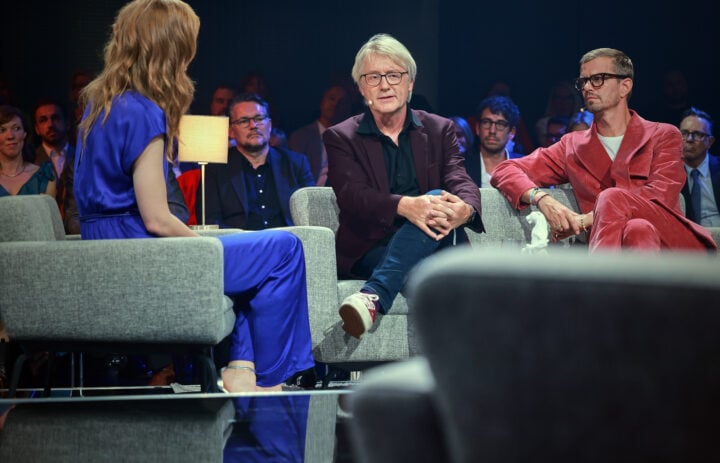 MUC/ München 25.10.2023 München: Preisverleihung Blauer Panther - Fernsehpreis BMW World © Johannes Simon