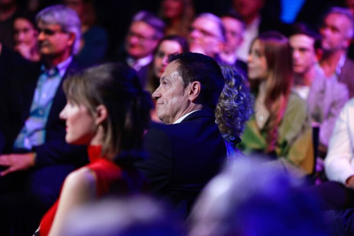 MUC/ München 23.10.2024 München: Blaue Panther 2024 - Show +++ Preisverleihung Markus Söder an Dieter Nuhr © Johannes Simon