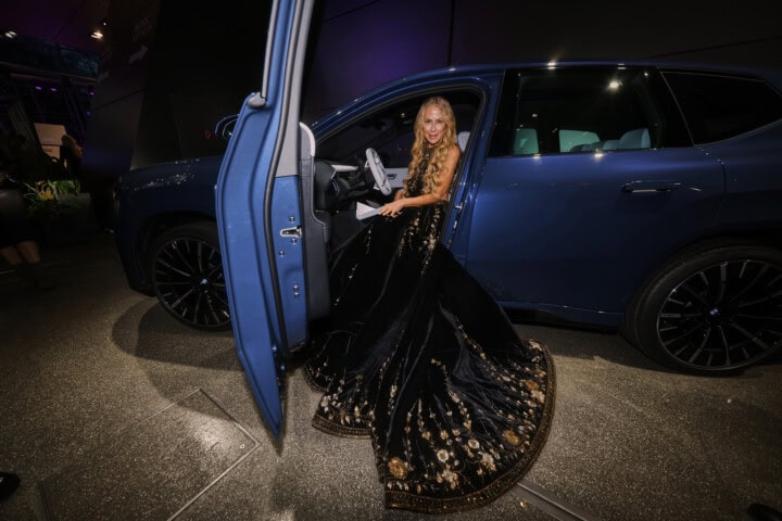 MUC/ München 22.10.2025 München: Blauer Panther 2025 - Mood - Blauer Teppich © Johannes Simon