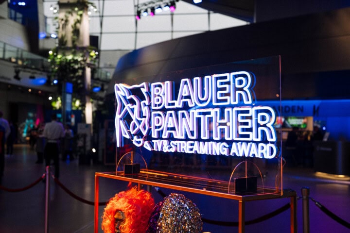 Blauer Panther - TV & Streaming Award 2026, BMW Welt, München, 21. Oktober 2026, Foto: Jens Hartmann für Medien.Bayern GmbH