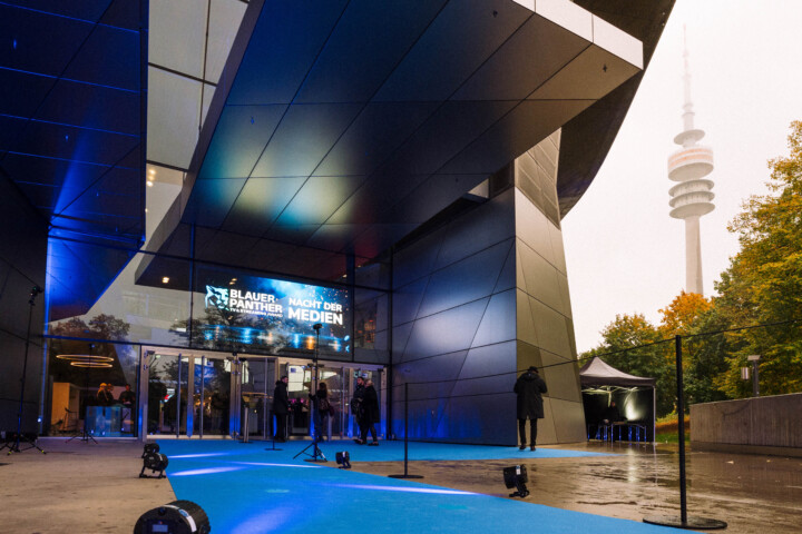 Blauer Panther - TV & Streaming Award 2026, BMW Welt, München, 21. Oktober 2026, Foto: Jens Hartmann für Medien.Bayern GmbH